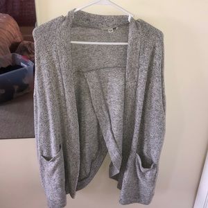 Grey cardigan
